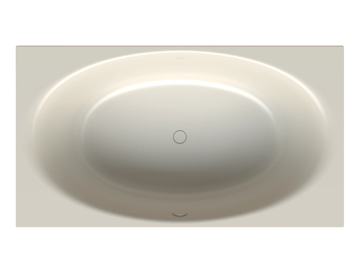 Bette Badewanne „BetteEve“ rechteck 180 × 100 cm in Flax