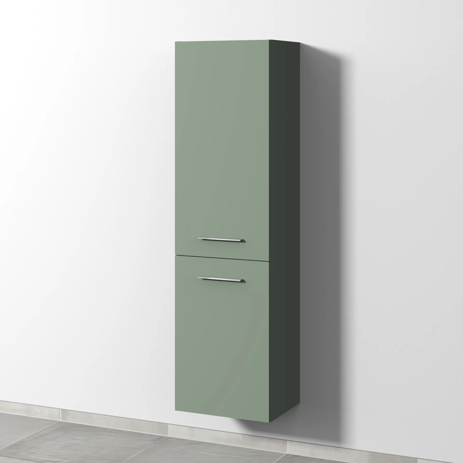 Sanipa Hochschrank „2morrow“ 450 × 1615 × 350 mm in Soft-Green