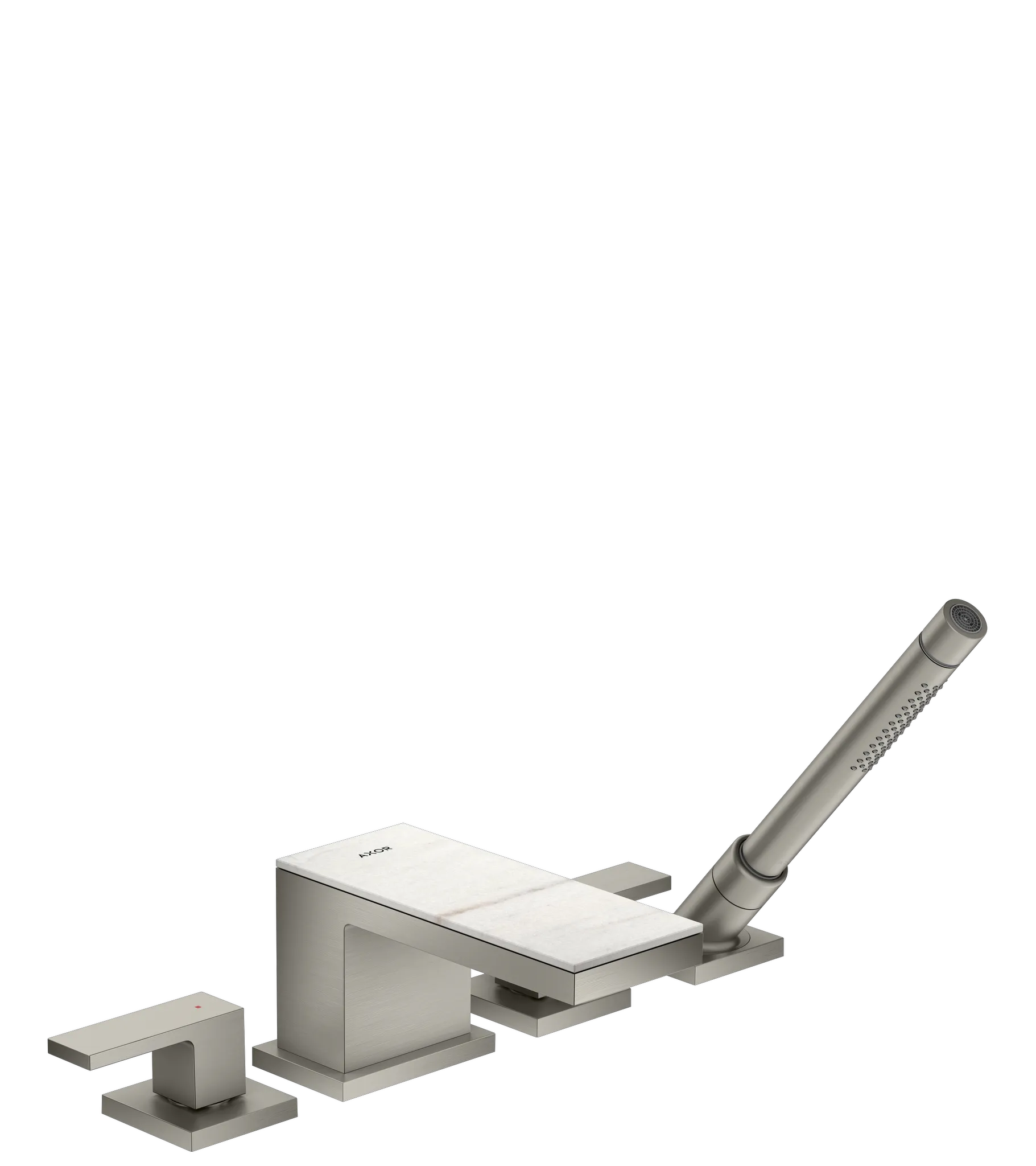 Hansgrohe AXOR MyEdition Mischer mit Platte 200 Marmor Lasa Covelano Vena Oro Hansgrohe AXOR MyEdition Mischer mit Platte 200 Marmor Lasa Covelano Vena Oro