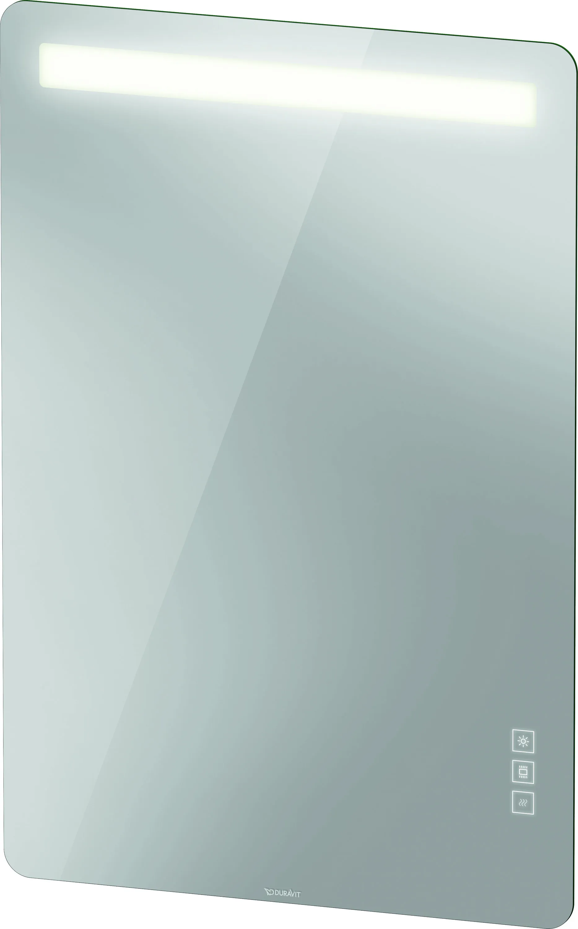 Duravit Spiegel „Luv“ 80 × 120 cm in in Frontfarbe