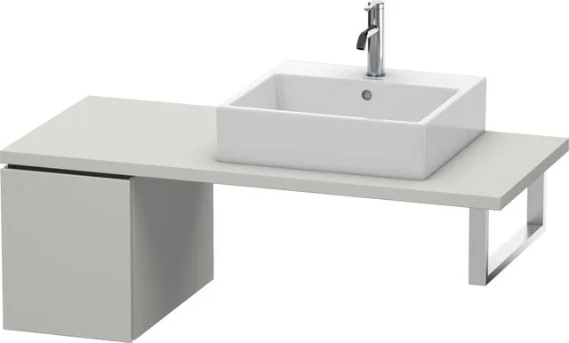 Duravit Unterschrank für Konsole „L-Cube“ 32 × 40 × 54,7 cm Betongrau Matt Duravit Unterschrank für Konsole „L-Cube“ 32 × 40 × 54,7 cm Betongrau Matt