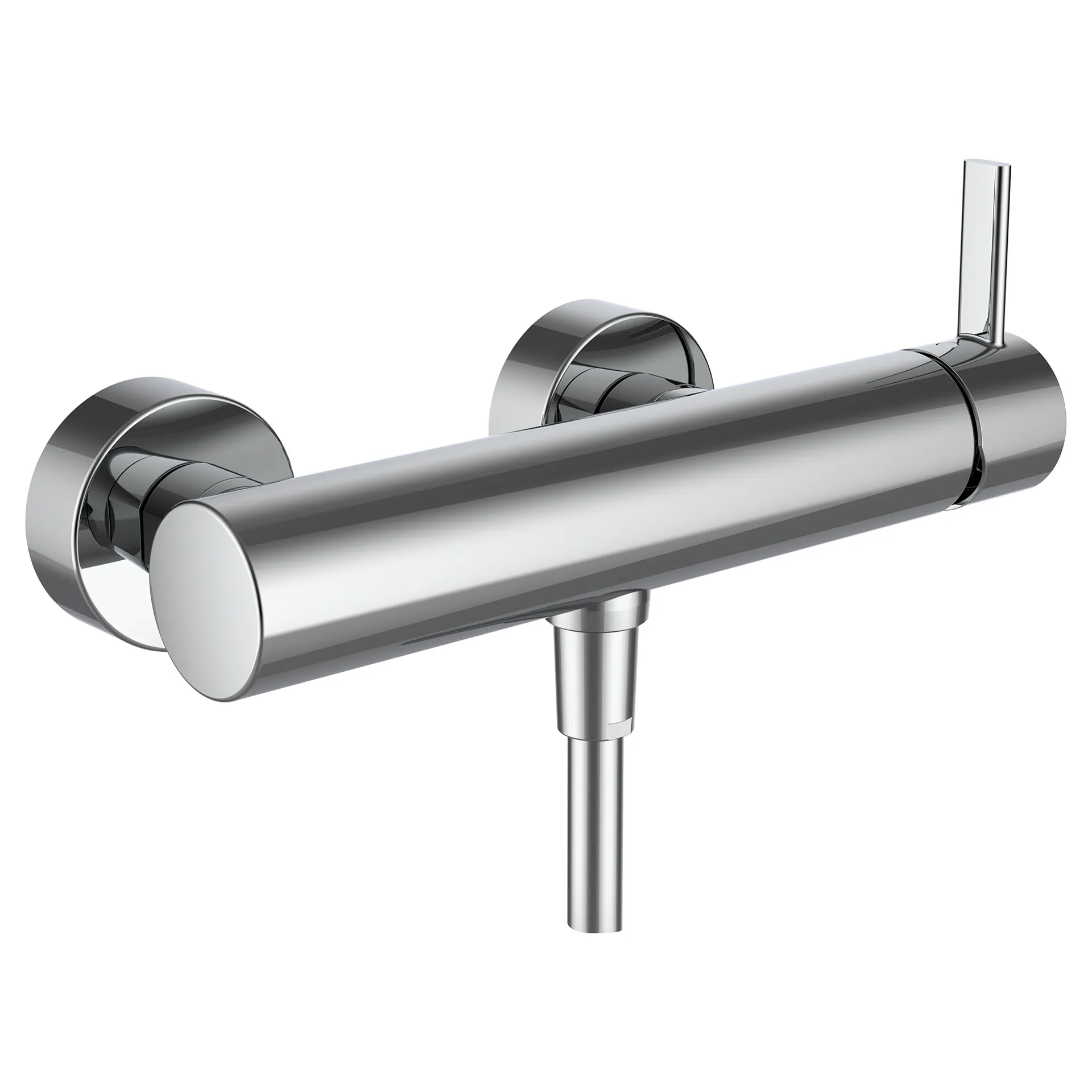 Laufen MEDA Einhebel-Brausemischer Aufputz mit Kunststoffschlauch 1500 mm und Handbrause MyTwin100 chrom Laufen MEDA Einhebel-Brausemischer Aufputz mit Kunststoffschlauch 1500 mm und Handbrause MyTwin100 chrom