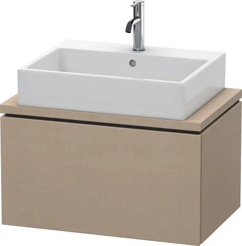Duravit Waschtischunterschrank wandhängend „L-Cube“ 72 × 40 × 47,7 cm Leinen