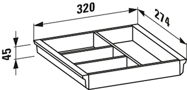 Laufen Ordnungssystem „SPACE“