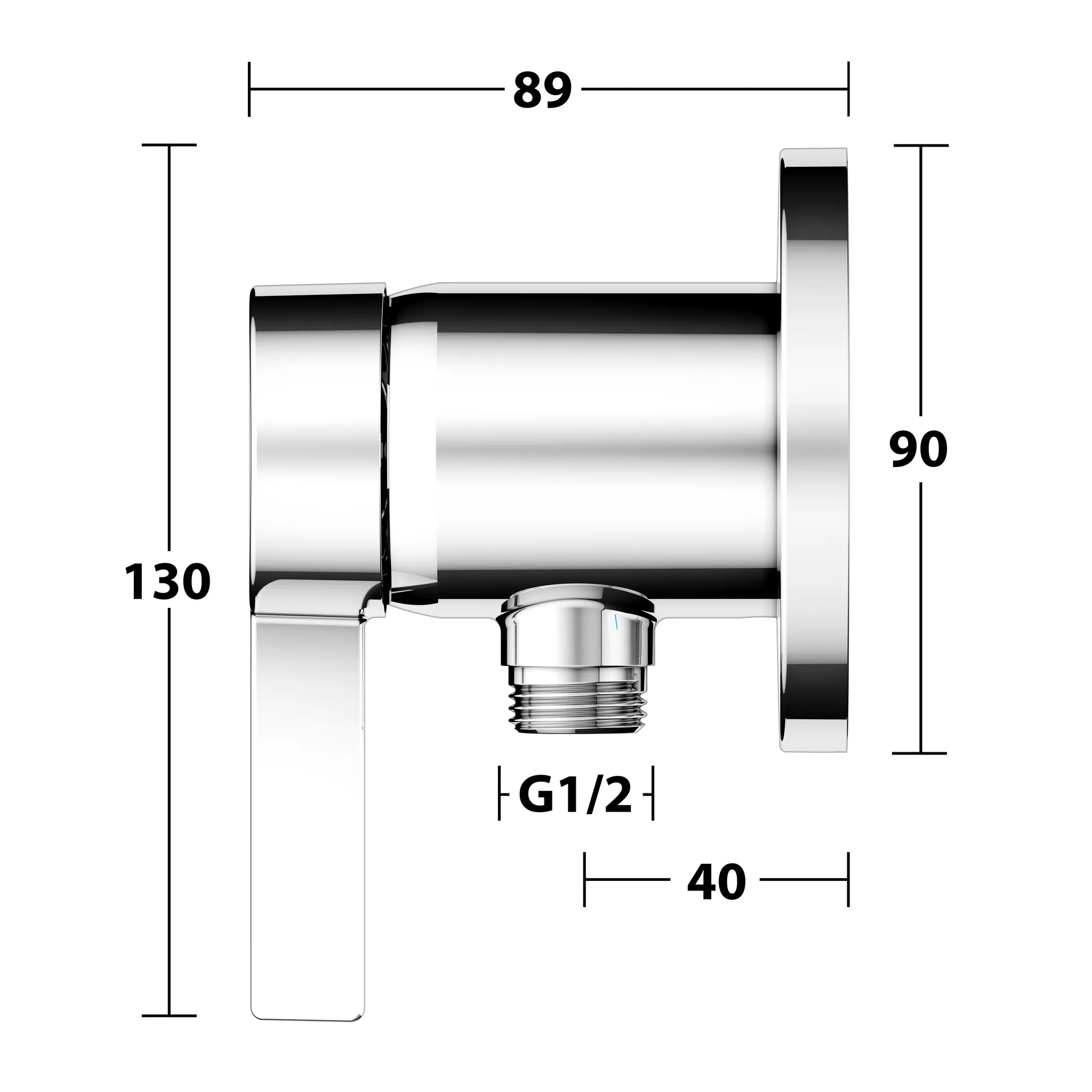 IXMO 59552019501 IXMO_solo Einhebelmischer mit Schlauchanschluß rund verchromt IXMO 59552019501 IXMO_solo Einhebelmischer mit Schlauchanschluß rund verchromt