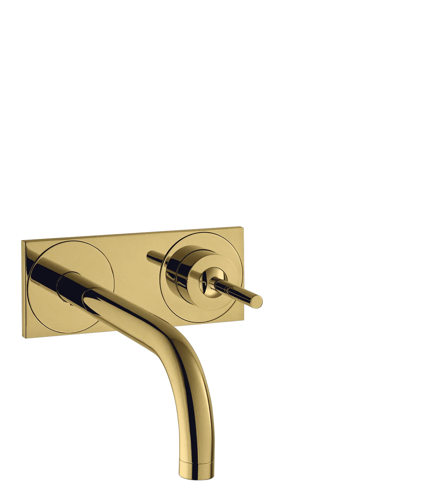 Hansgrohe AXOR Uno Einhebel-Waschtischmischer Unterputz Polished Gold Optic