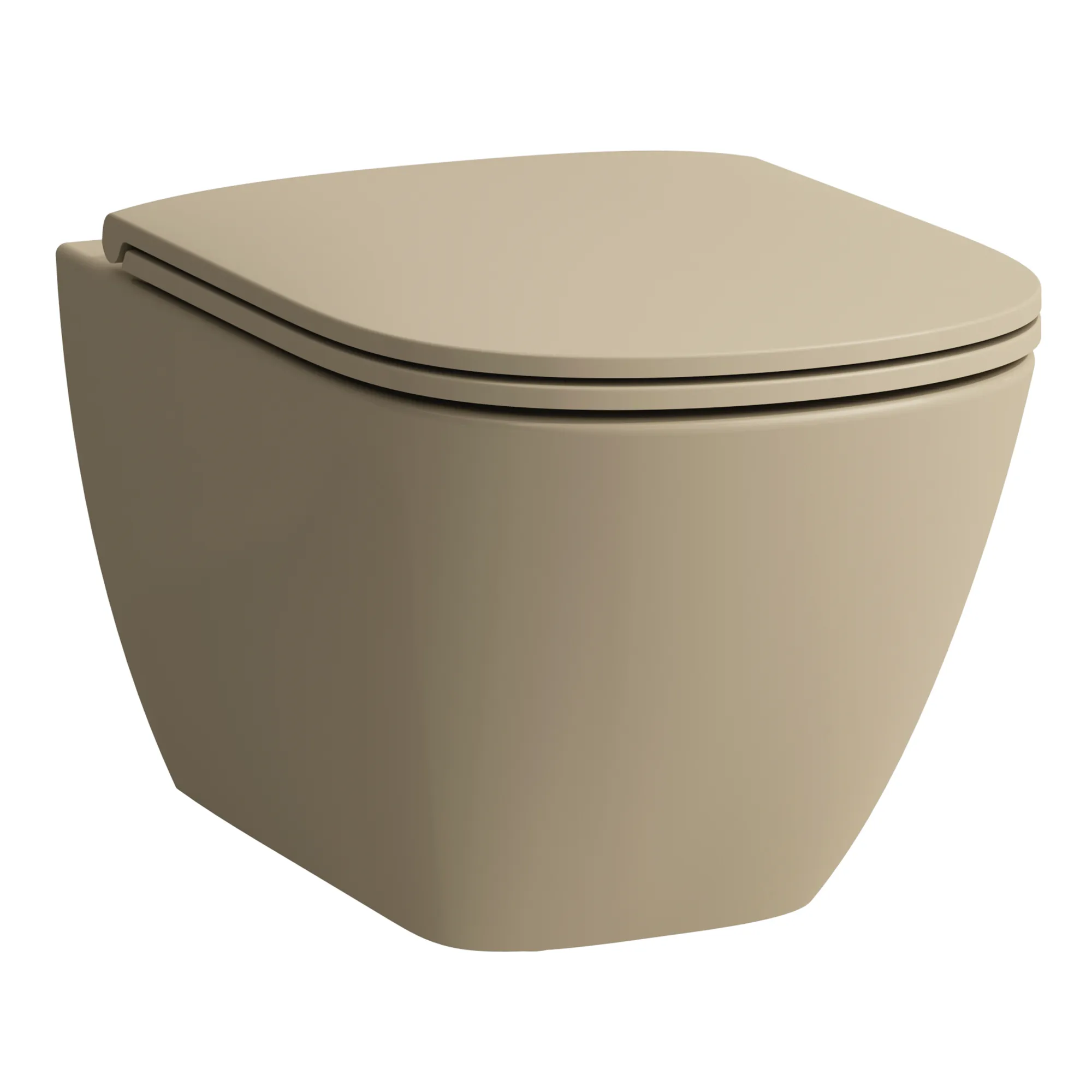 Laufen Wand-Tiefspül-WC „Lua“ 360 × 345 × 520 mm in Bahamabeige, ohne Spülrand Laufen Wand-Tiefspül-WC „Lua“ 360 × 345 × 520 mm in Bahamabeige, ohne Spülrand