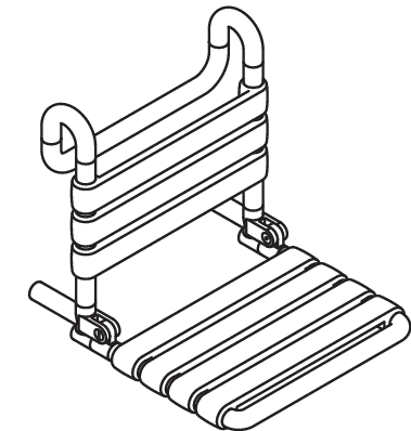 Einhängesitz „Serie 801“ in Anthrazitgrau Einhängesitz „Serie 801“ in Anthrazitgrau