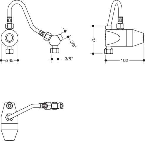 HEWI Thermostat „System-Armaturen“ in / /