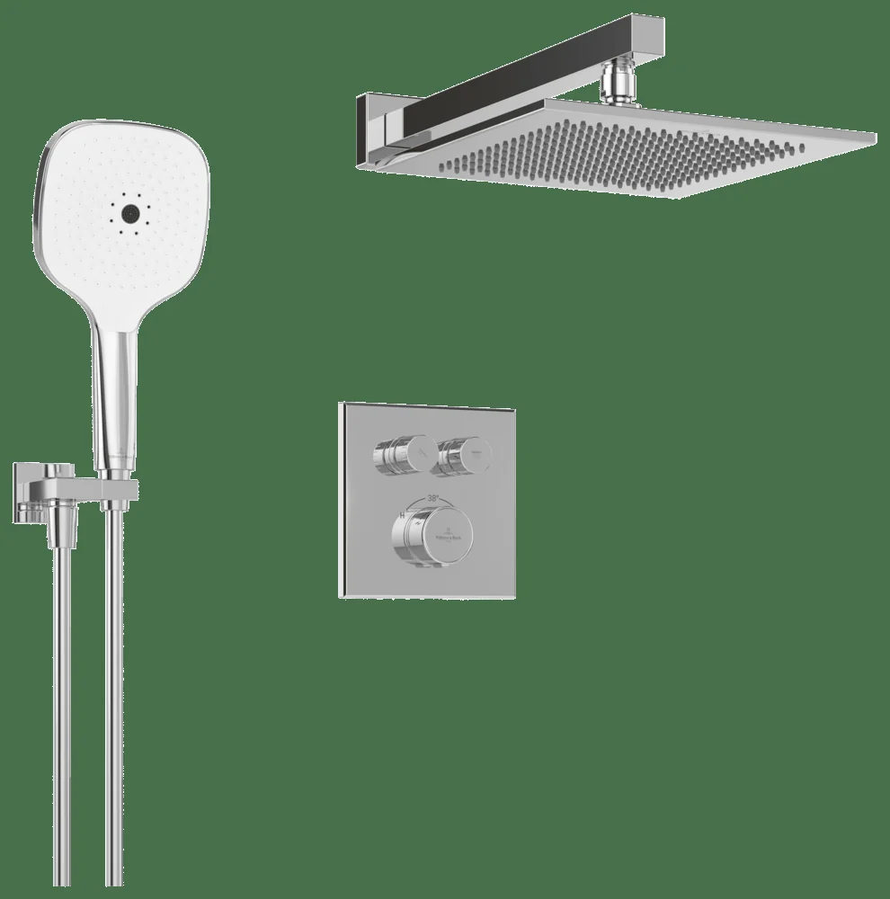 Villeroy & Boch Duschsystem Universal Taps & Fittings, TVZ000101000, verchromt, Wandmontage Villeroy & Boch Duschsystem Universal Taps & Fittings, TVZ000101000, verchromt, Wandmontage