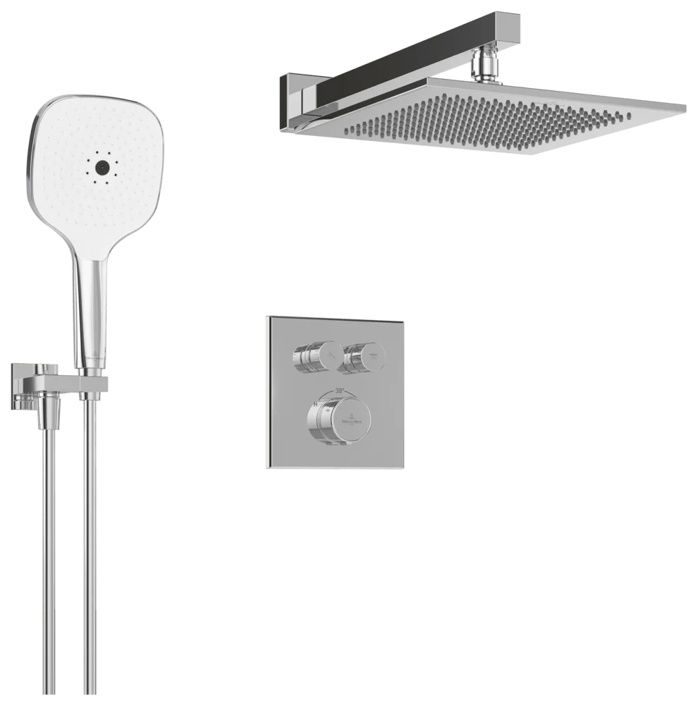 Villeroy & Boch Duschsystem Universal Taps & Fittings, TVZ000101000, verchromt, Wandmontage