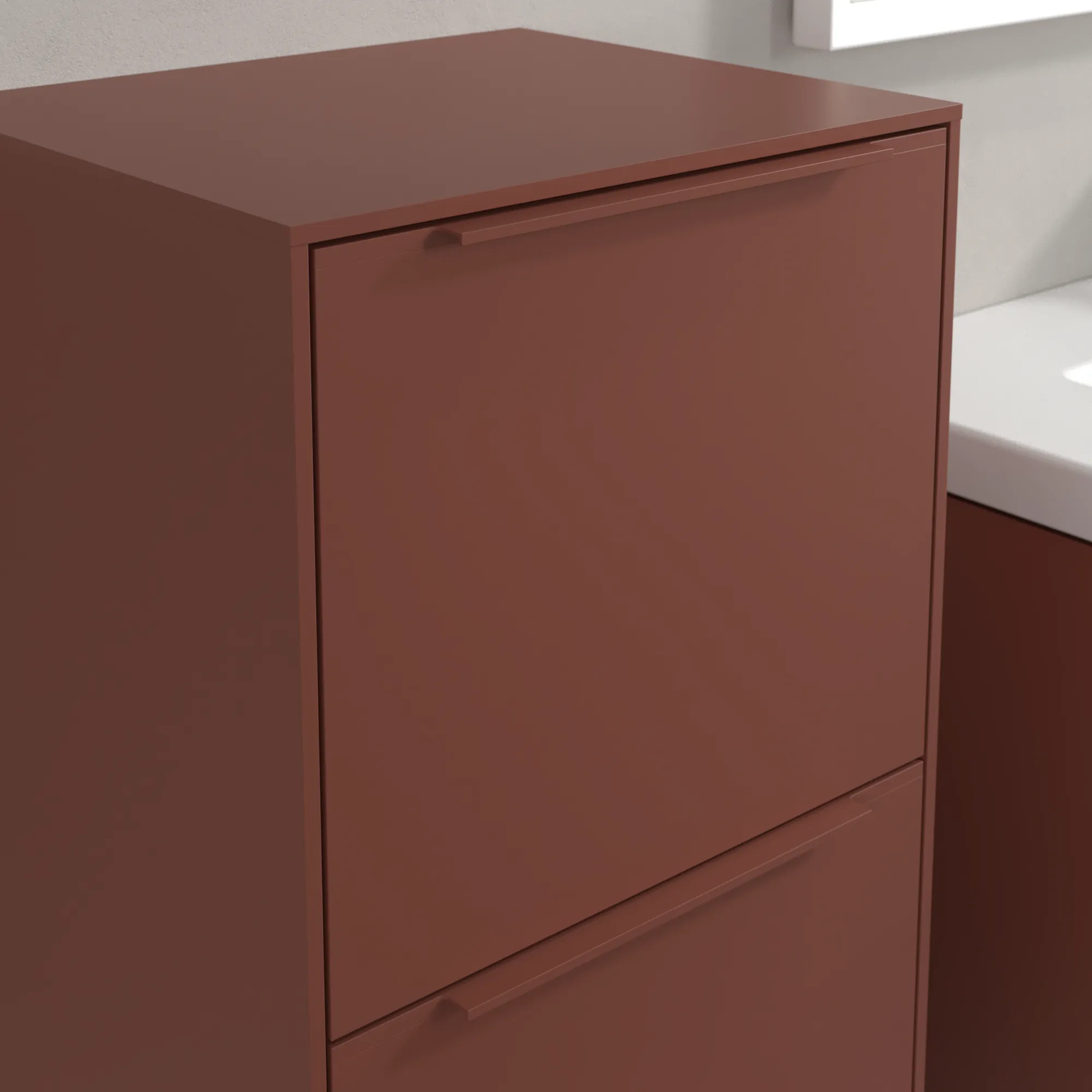 Villeroy & Boch Seitenschrank „Subway 3.0“ 40 × 86 × 36,2 × 36,2 cm 1 Auszug, 1 Tür, Anschlag (Scharnier) links, 1 Tür, Anschlag links Villeroy & Boch Seitenschrank „Subway 3.0“ 40 × 86 × 36,2 × 36,2 cm 1 Auszug, 1 Tür, Anschlag (Scharnier) links, 1 Tür, Anschlag links