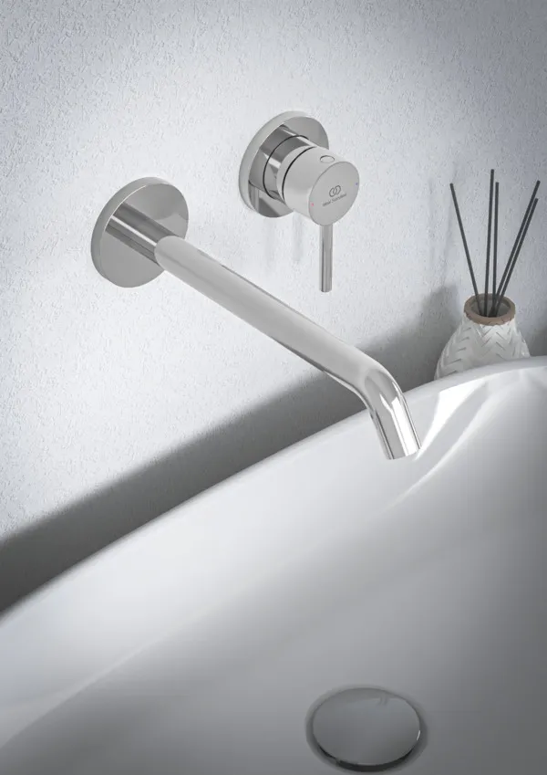 Ideal Standard Wand-Waschtischarmatur Ceraline Nuovo Ausladung 220mm Chrom Ideal Standard Wand-Waschtischarmatur Ceraline Nuovo Ausladung 220mm Chrom