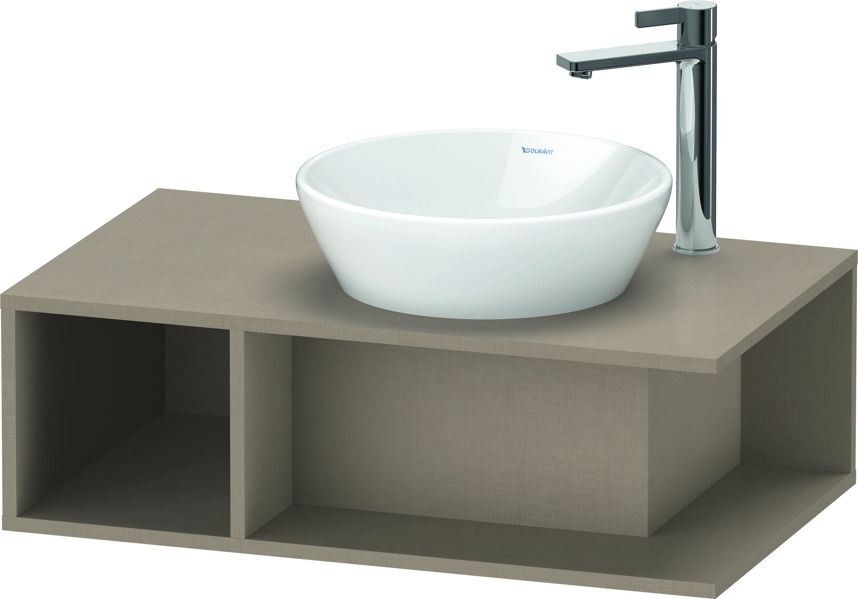 Duravit Waschtischunterschrank wandhängend „D-Neo“ 80 × 26 × 48 cm Leinen Duravit Waschtischunterschrank wandhängend „D-Neo“ 80 × 26 × 48 cm Leinen
