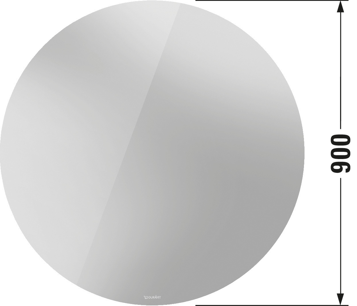 Duravit Spiegel „Licht & Spiegel“ 90 × 90 cm Duravit Spiegel „Licht & Spiegel“ 90 × 90 cm