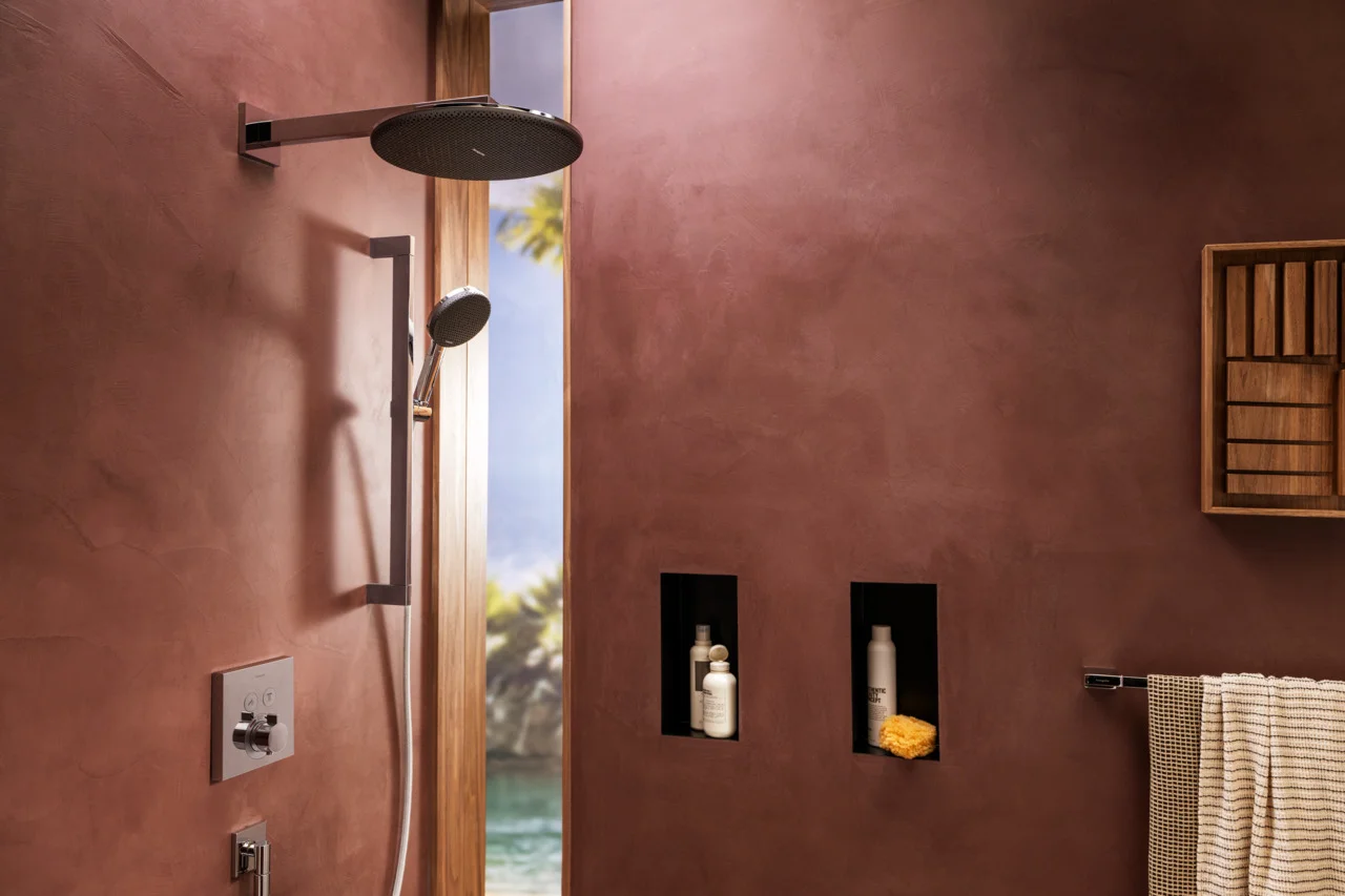 Hansgrohe XtraStoris Minimalistic Wandnische rahmenlos, Mattschwarz, 300 x 150 x 100 mm