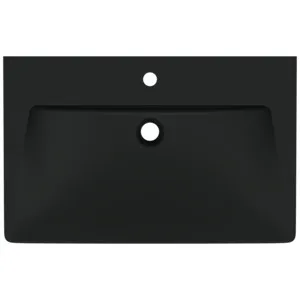 Ideal Standard Säulenwaschtisch Tipo-Z, 1 Hahnloch, 740x470x900 mm, Schwarz matt Ideal Standard Säulenwaschtisch Tipo-Z, 1 Hahnloch, 740x470x900 mm, Schwarz matt