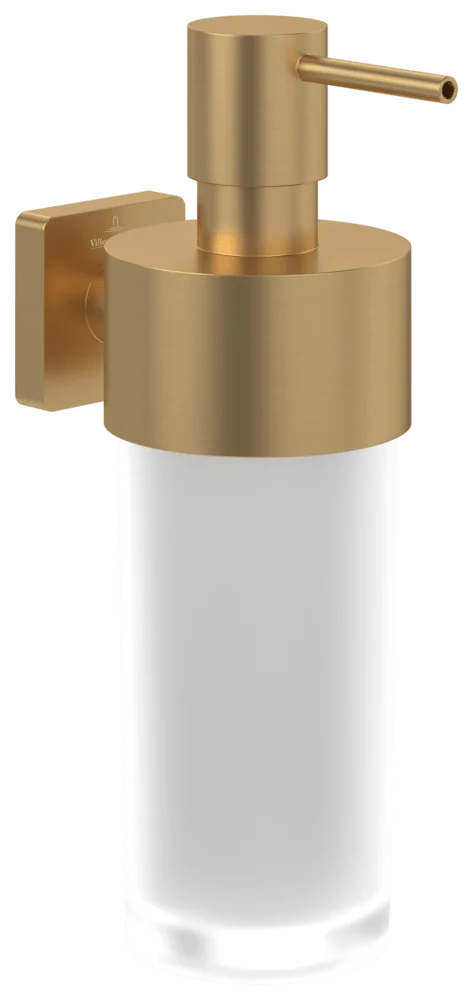 Villeroy & Boch Seifenspender Elements - Striking, Brushed Gold, 70x121x207 mm, Wandmontage Villeroy & Boch Seifenspender Elements - Striking, Brushed Gold, 70x121x207 mm, Wandmontage