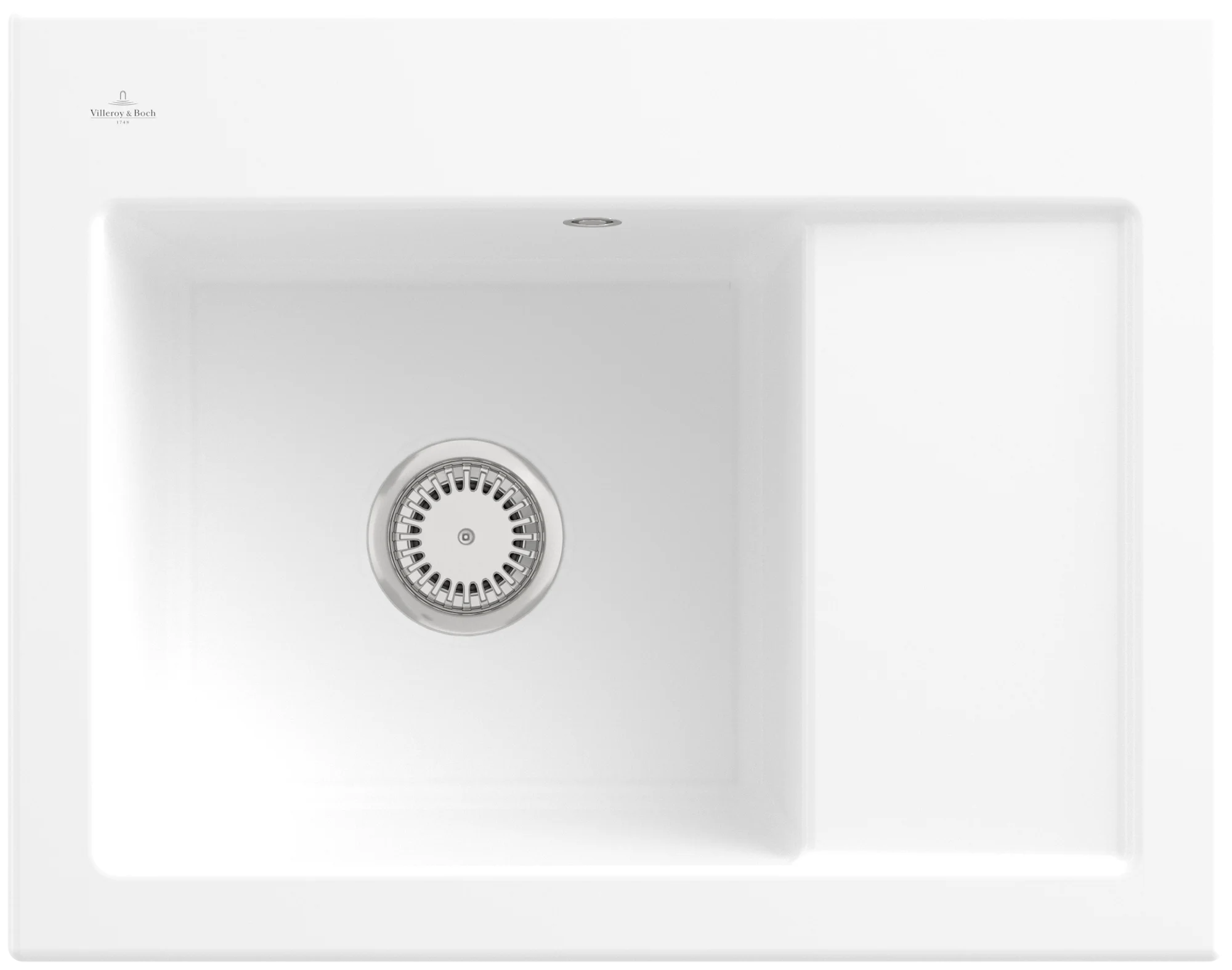 Villeroy & Boch Subway 45 Compact Einbauspüle Stone White CeramicPlus Villeroy & Boch Subway 45 Compact Einbauspüle Stone White CeramicPlus