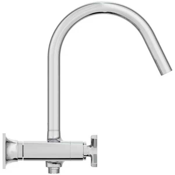 Badearmatur Aufputz Joy Neo Ausladung 190mm Kreuzgriffe Magnetic Grey Badearmatur Aufputz Joy Neo Ausladung 190mm Kreuzgriffe Magnetic Grey