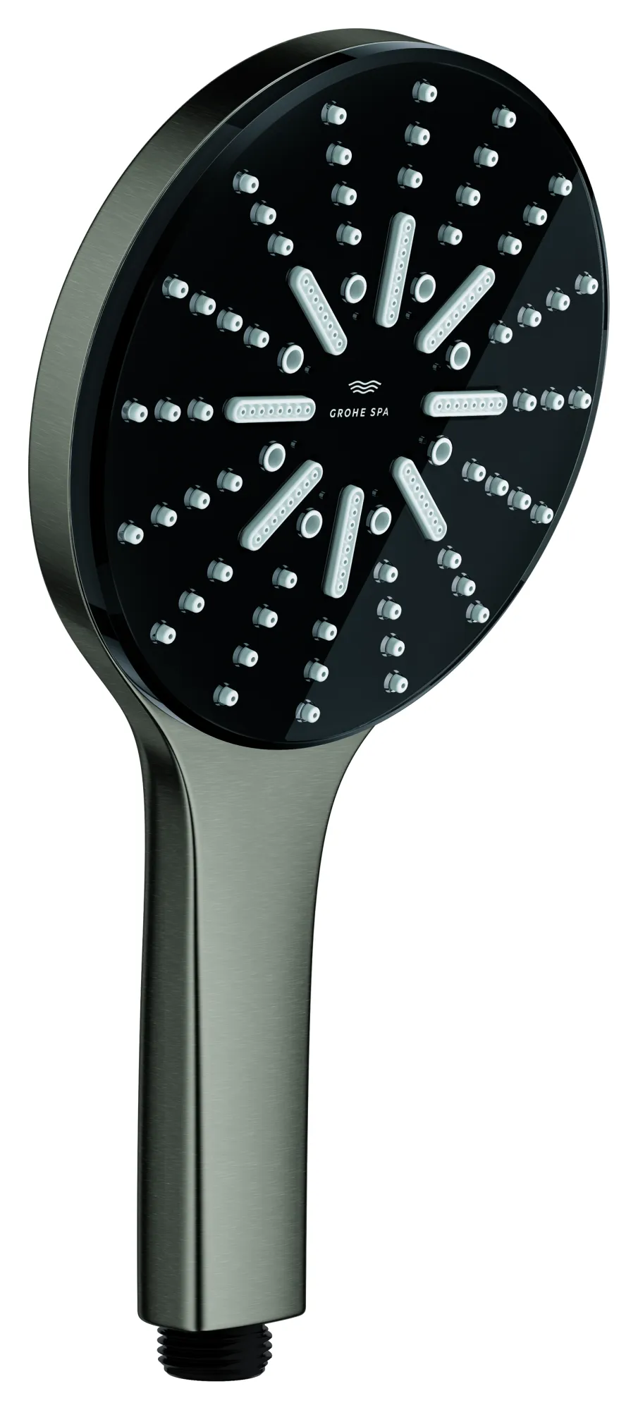 Handbrause „Rainshower Aqua“ 8.5 l/min in hard graphite (gebürstet) Handbrause „Rainshower Aqua“ 8.5 l/min in hard graphite (gebürstet)