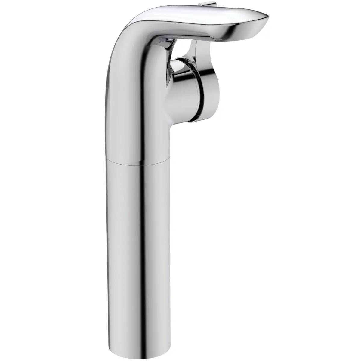 Waschtischarmatur Melange, ohne Ablaufgarnitur, mit verlängerter Sockel, Ausladung 149mm, Chrom Waschtischarmatur Melange, ohne Ablaufgarnitur, mit verlängerter Sockel, Ausladung 149mm, Chrom