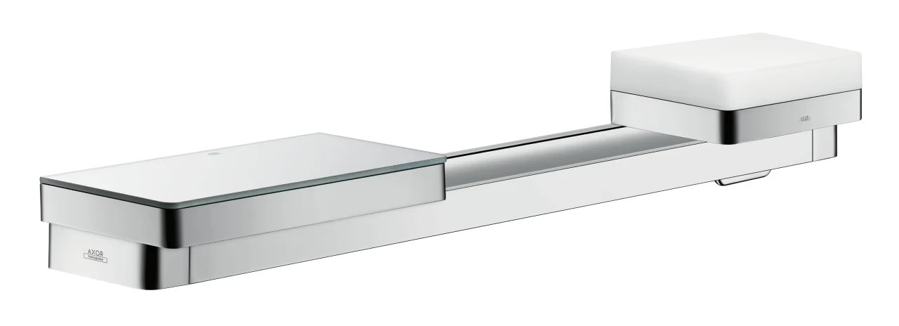 Hansgrohe AXOR Universal Softsquare Badetuchhalter, Chrom, Länge 694 mm, Bohrabstand 600 mm Hansgrohe AXOR Universal Softsquare Badetuchhalter, Chrom, Länge 694 mm, Bohrabstand 600 mm