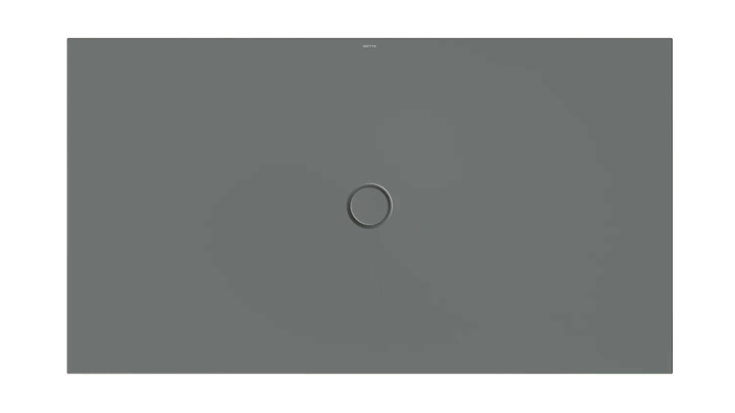 Bette rechteck Duschwanne „BetteFloor“ 1800 × 1000 mm ohne Oberflächenbeschichtung, ohne Oberflächenveredelung, ohne Wannenträger, in Smoke