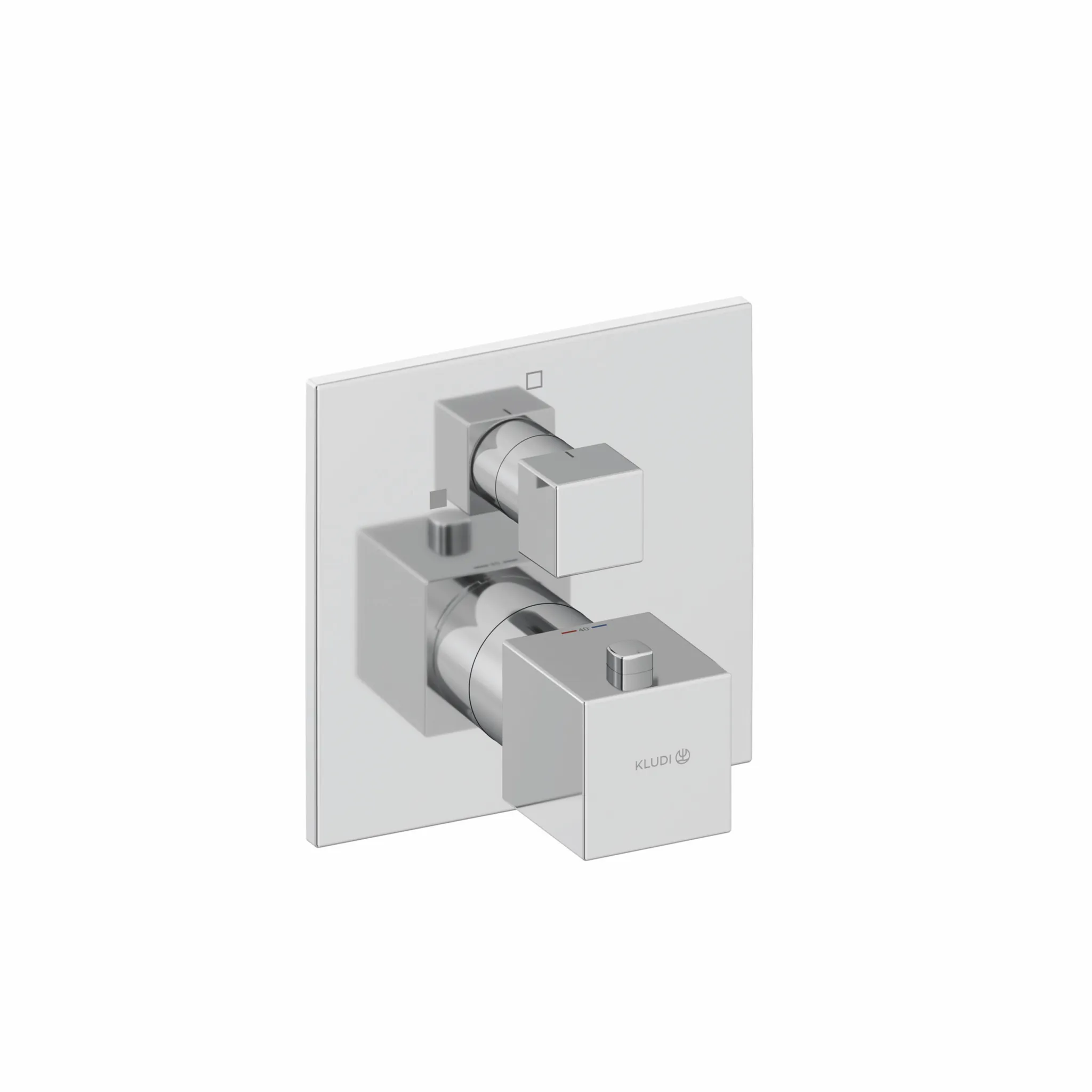 -DECUS UP-Brause-THM.,Feinbau-Set mit Funktionseinheit chrom