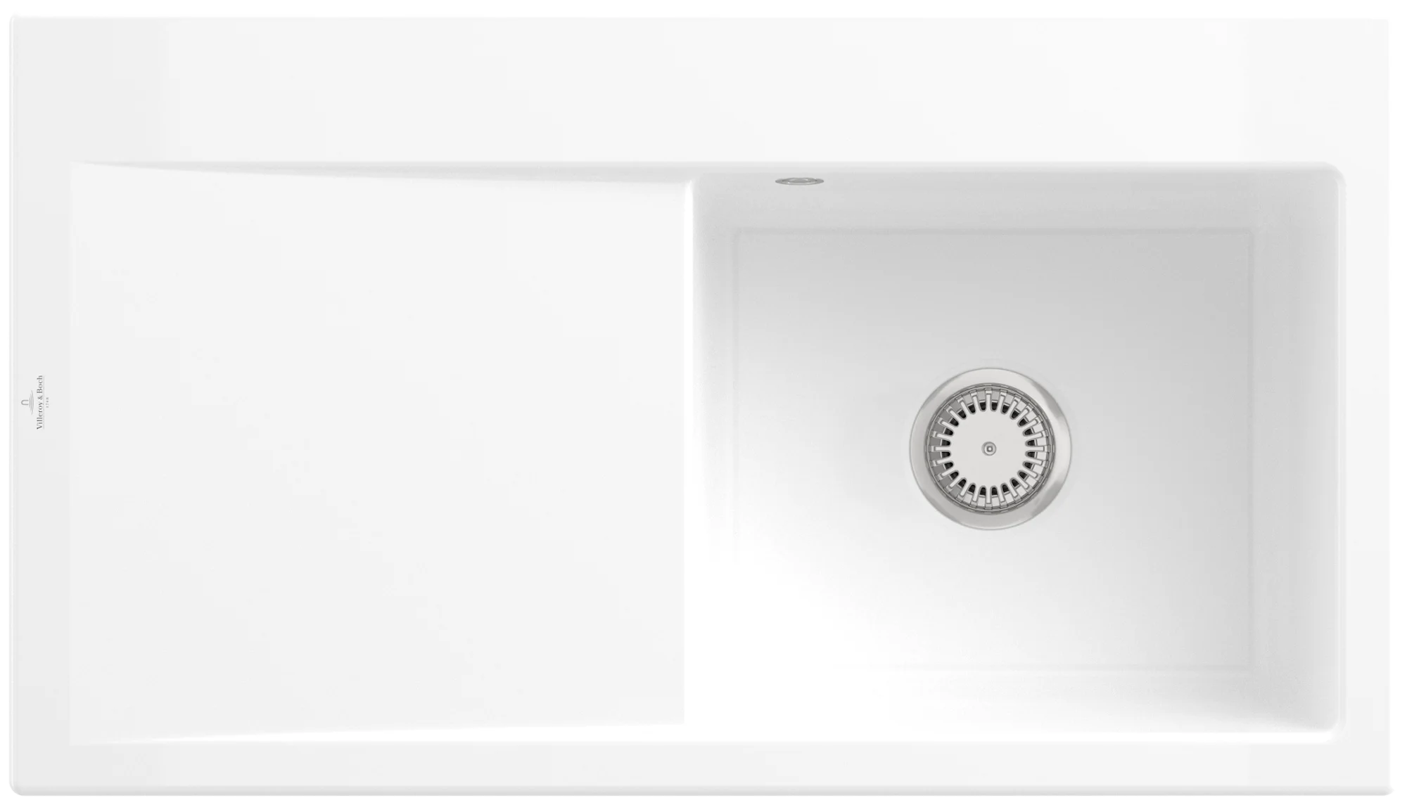 Villeroy & Boch Einbauspüle Subway Style 50 335101, 900x510mm, Keramik, Snow White CeramicPlus Villeroy & Boch Einbauspüle Subway Style 50 335101, 900x510mm, Keramik, Snow White CeramicPlus