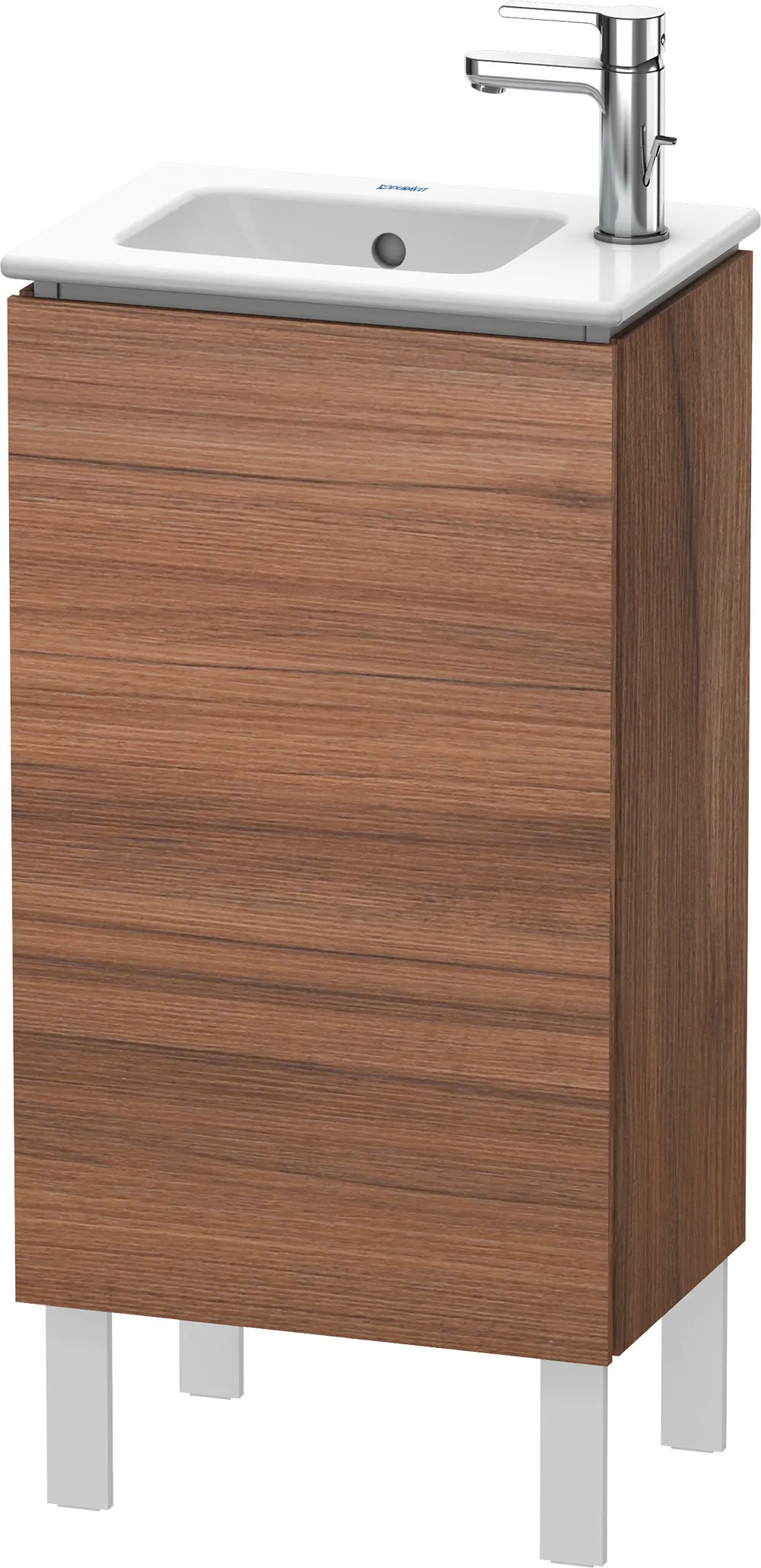 Duravit Waschtischunterschrank bodenstehend „L-Cube“ 42 × 70,4 × 29,4 cm Nussbaum Natur Duravit Waschtischunterschrank bodenstehend „L-Cube“ 42 × 70,4 × 29,4 cm Nussbaum Natur