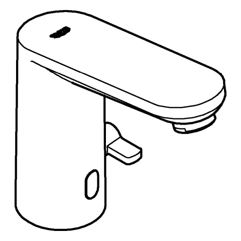 Infrarot-Elektronik für Waschtisch Eurosmart CE 36327_2, M-Size, mit Mischung, 6V Lithium-Batterie, Armaturengruppe I, Schutzart IP 59 Infrarot-Elektronik für Waschtisch Eurosmart CE 36327_2, M-Size, mit Mischung, 6V Lithium-Batterie, Armaturengruppe I, Schutzart IP 59