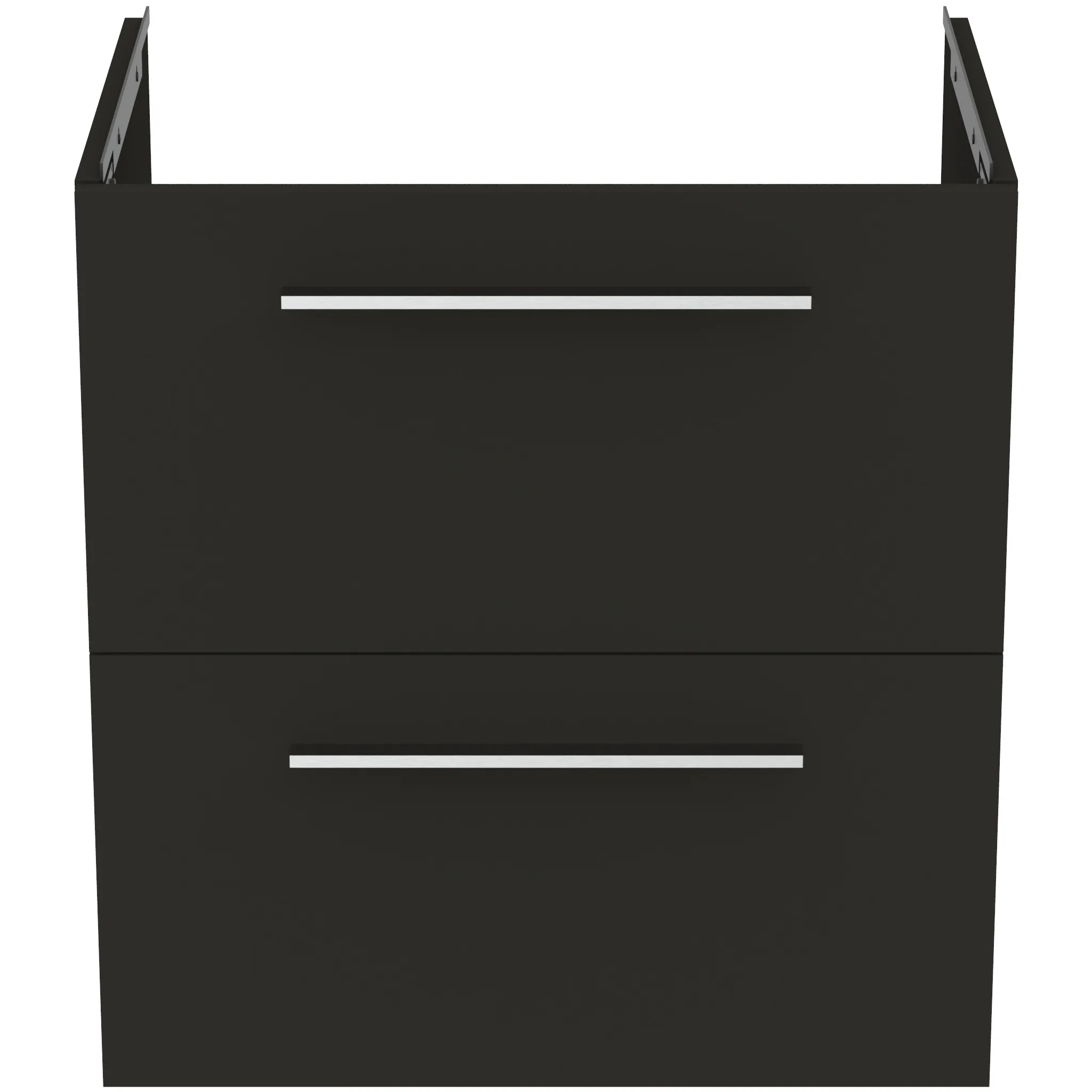 Ideal Standard i.life A Möbelwaschtischunterschrank 2 Auszüge Carbongrau matt 600x440x630 mm Ideal Standard i.life A Möbelwaschtischunterschrank 2 Auszüge Carbongrau matt 600x440x630 mm