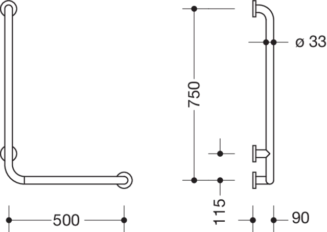 HEWI Haltegriff „Serie 805“