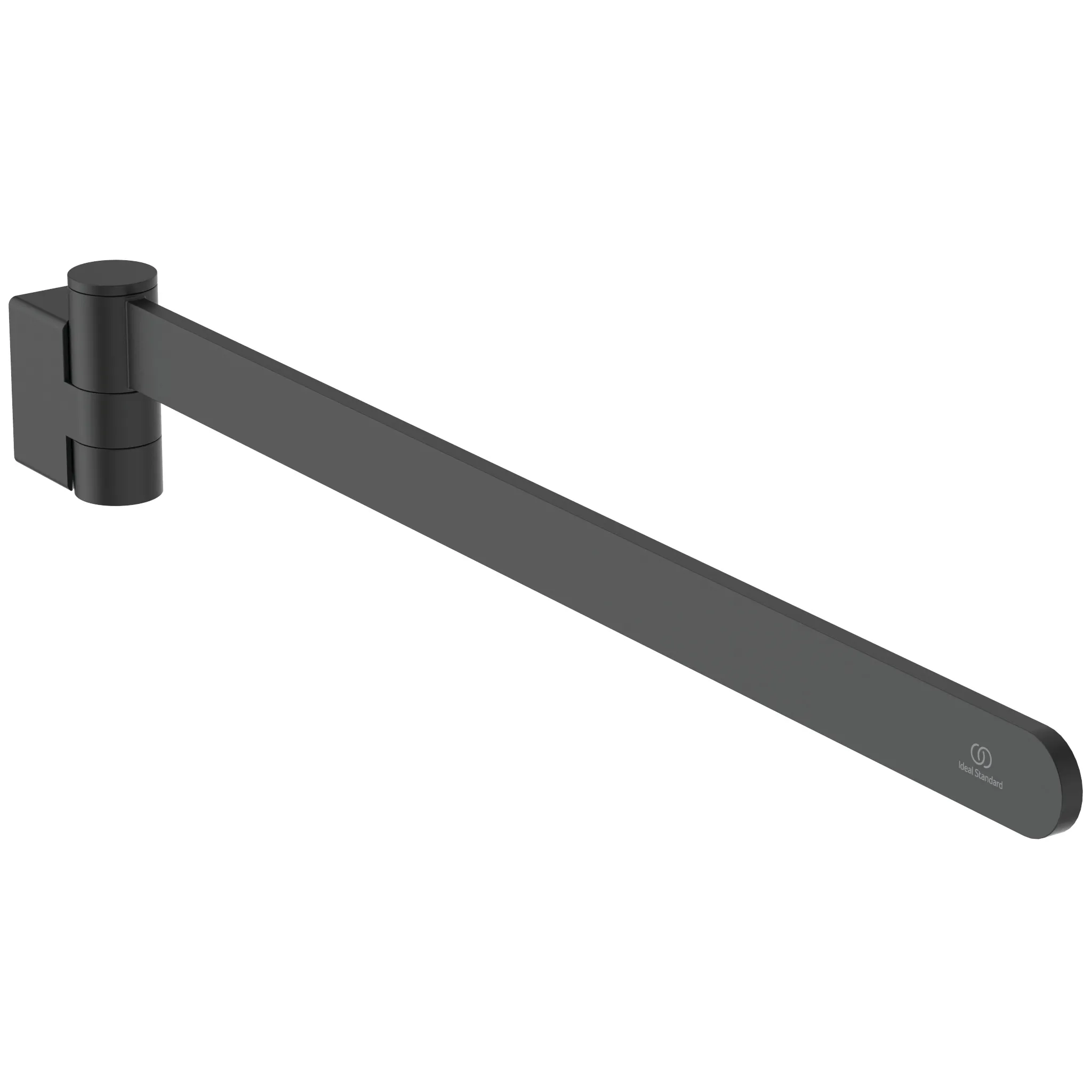 Ideal Standard Conca Handtuchstange Silk Black, 447 mm, schwenkbar, verdeckte Befestigung, inkl. Befestigungssatz