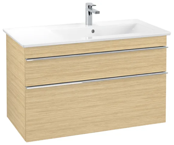 Villeroy & Boch Waschtischunterschrank „Venticello“ für Schrankwaschtisch 953 × 590 × 502 mm Nordic Oak, für Becken rechts