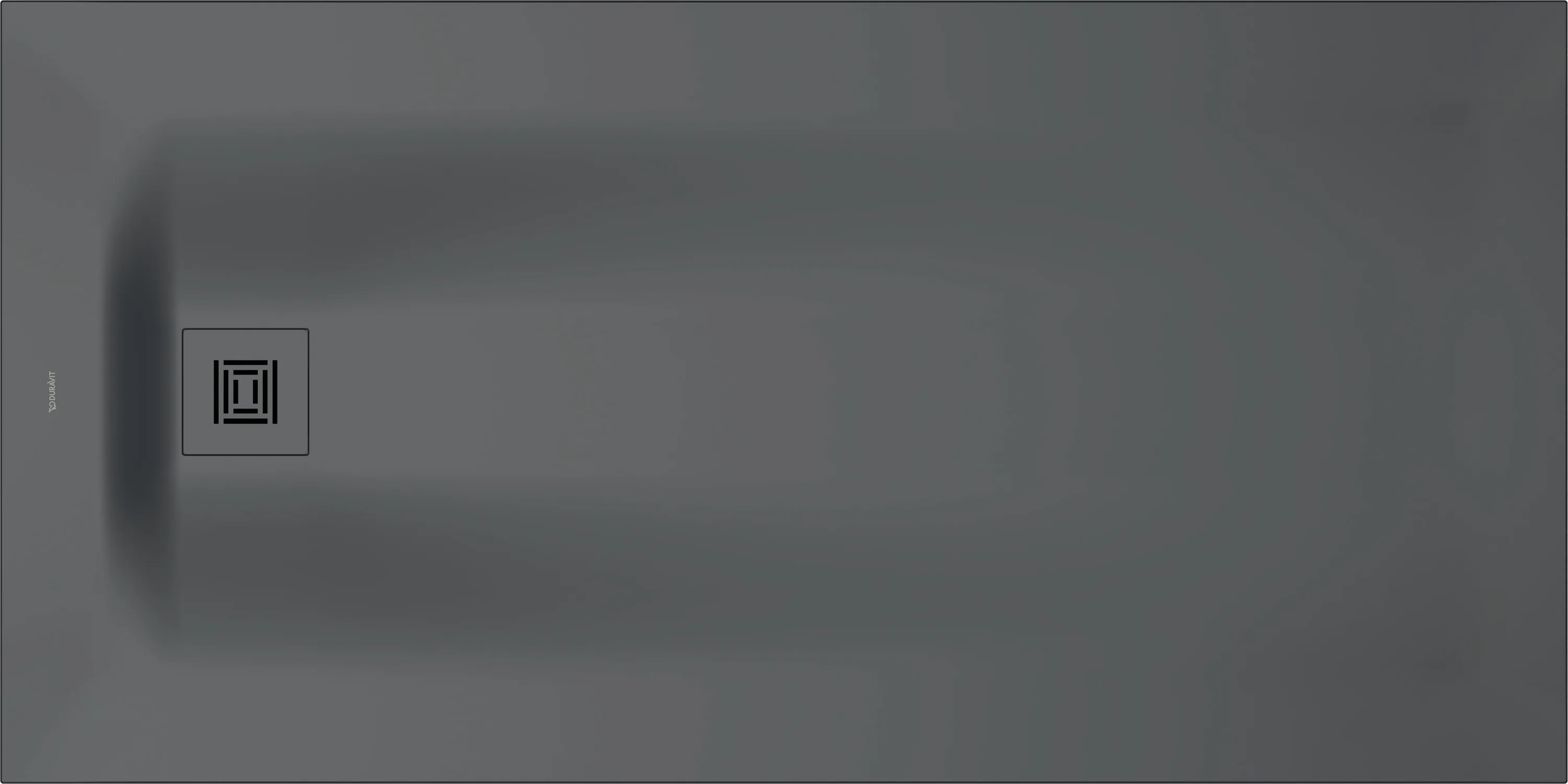 Duravit rechteck Duschwanne „Sustano“ 160 × 80 cm in Dunkelgrau Matt Duravit rechteck Duschwanne „Sustano“ 160 × 80 cm in Dunkelgrau Matt