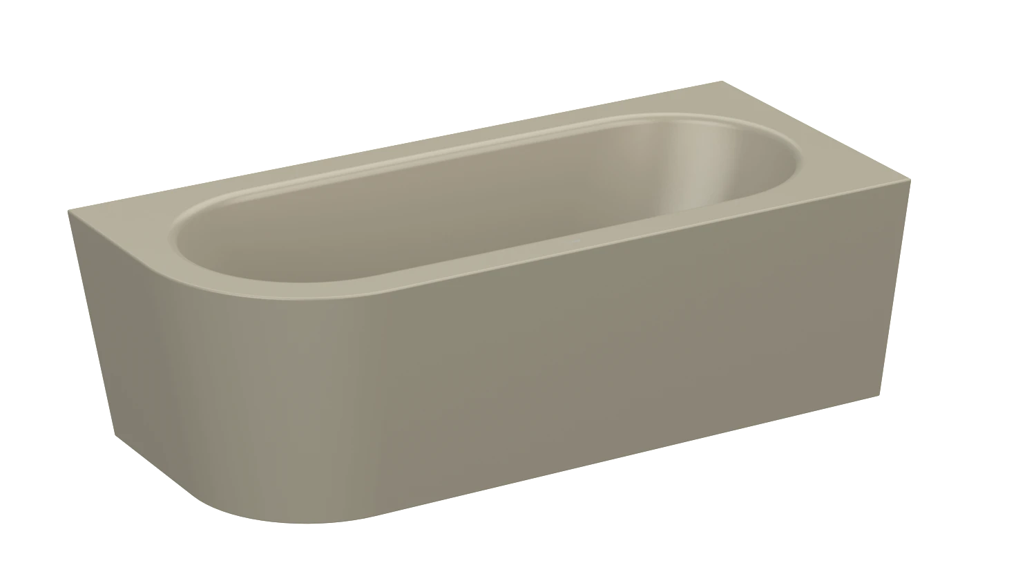 Bette rechteck Badewanne „BetteStarlet V Silhouette“ 175 × 80 cm in Cashmere