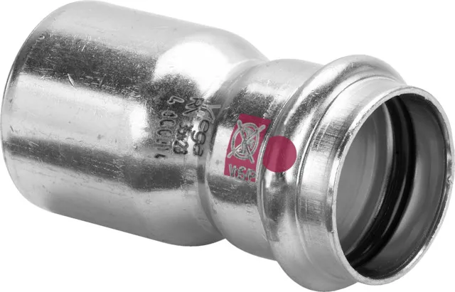 „Prestabo“ Reduzierstück mit 1 Muffe 22 × 12 mm „Prestabo“ Reduzierstück mit 1 Muffe 22 × 12 mm