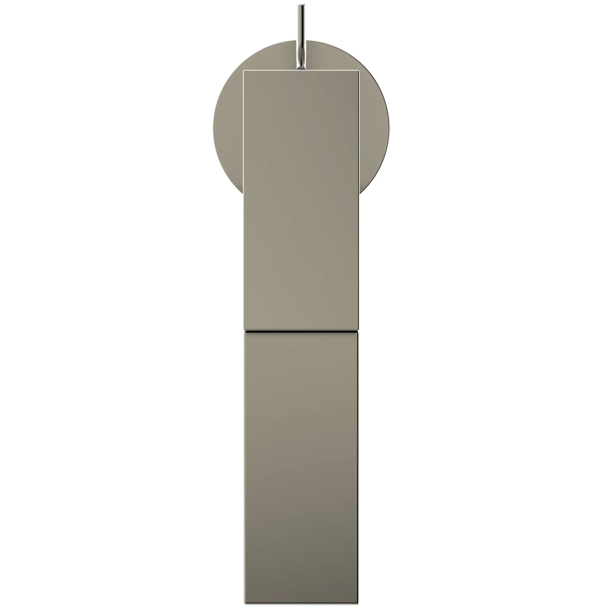 Waschischarmatur Extra Ausladung 150mm verlängerter Sockel mit Ablaufgarnitur Brushed Gold Waschischarmatur Extra Ausladung 150mm verlängerter Sockel mit Ablaufgarnitur Brushed Gold