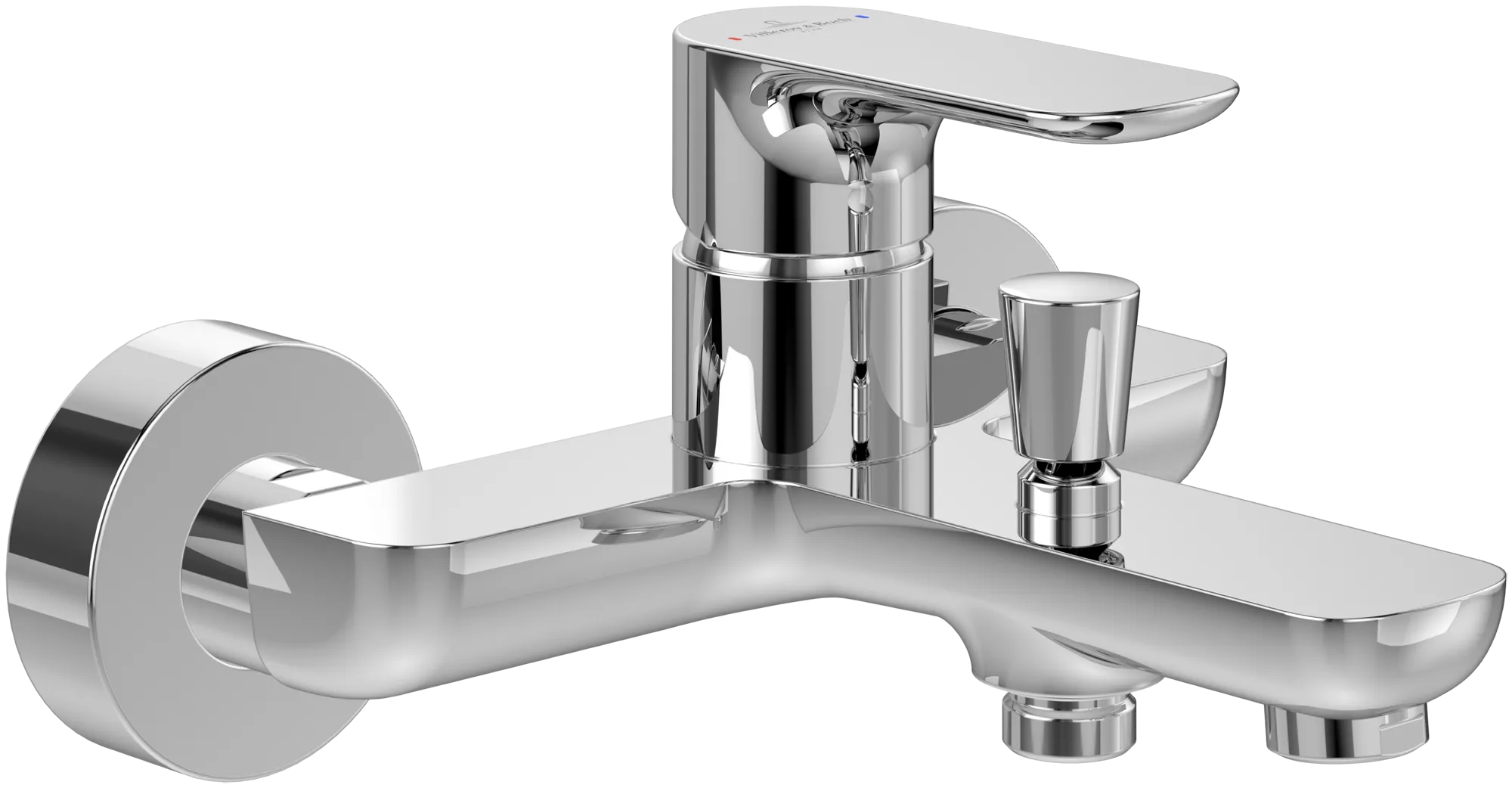 Einhand-Wannenarmatur „O.novo“ Ausladung 162 mm in Chrom Einhand-Wannenarmatur „O.novo“ Ausladung 162 mm in Chrom