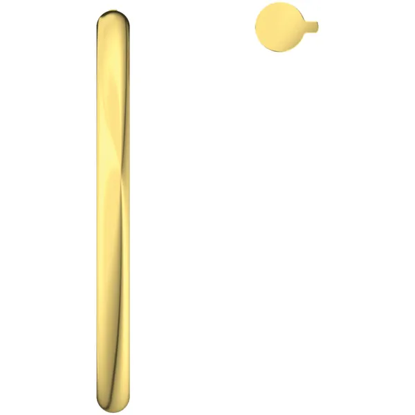 Ideal Standard Waschtischarmatur Solos hoher Auslauf Brushed Gold, 160 mm Auslaufhöhe, 360° Schwenkbereich, 221 mm Ausladung
