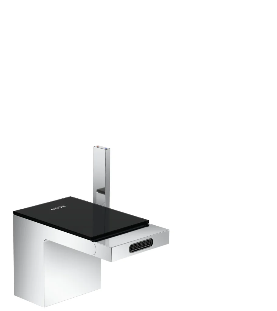 Hansgrohe AXOR MyEdition Bidetmischer schwarz/chrom, Einhebel-Bedienung, Ausladung 121 mm, Auslaufhöhe 83 mm, Normalstrahl, max. Durchfluss 5 l/min, Keramikmischsystem, Push-Open Ablaufgarnitur G 1 1/4, Anschluss G 3/8 Hansgrohe AXOR MyEdition Bidetmischer schwarz/chrom, Einhebel-Bedienung, Ausladung 121 mm, Auslaufhöhe 83 mm, Normalstrahl, max. Durchfluss 5 l/min, Keramikmischsystem, Push-Open Ablaufgarnitur G 1 1/4, Anschluss G 3/8