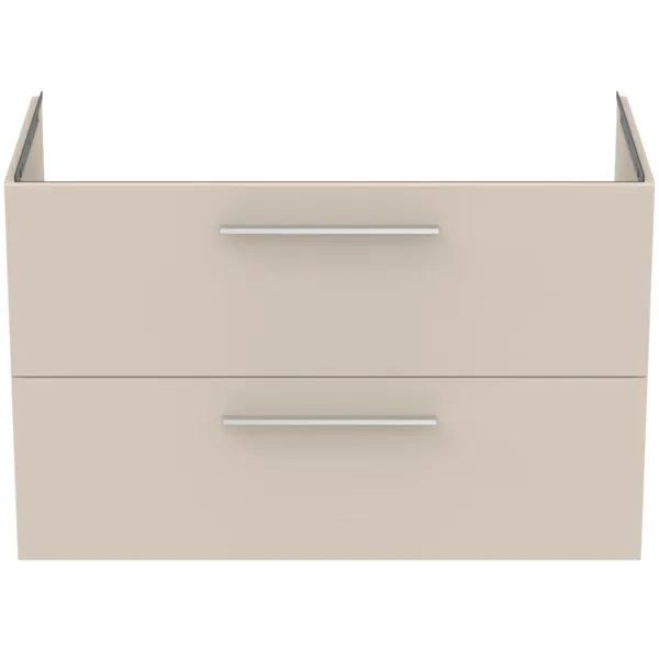 Möbelwaschtischunterschrank i.life B 2 Auszüge Siphonausschnitt auf der linken Seite 1000x505x630mm Weiß matt Möbelwaschtischunterschrank i.life B 2 Auszüge Siphonausschnitt auf der linken Seite 1000x505x630mm Weiß matt