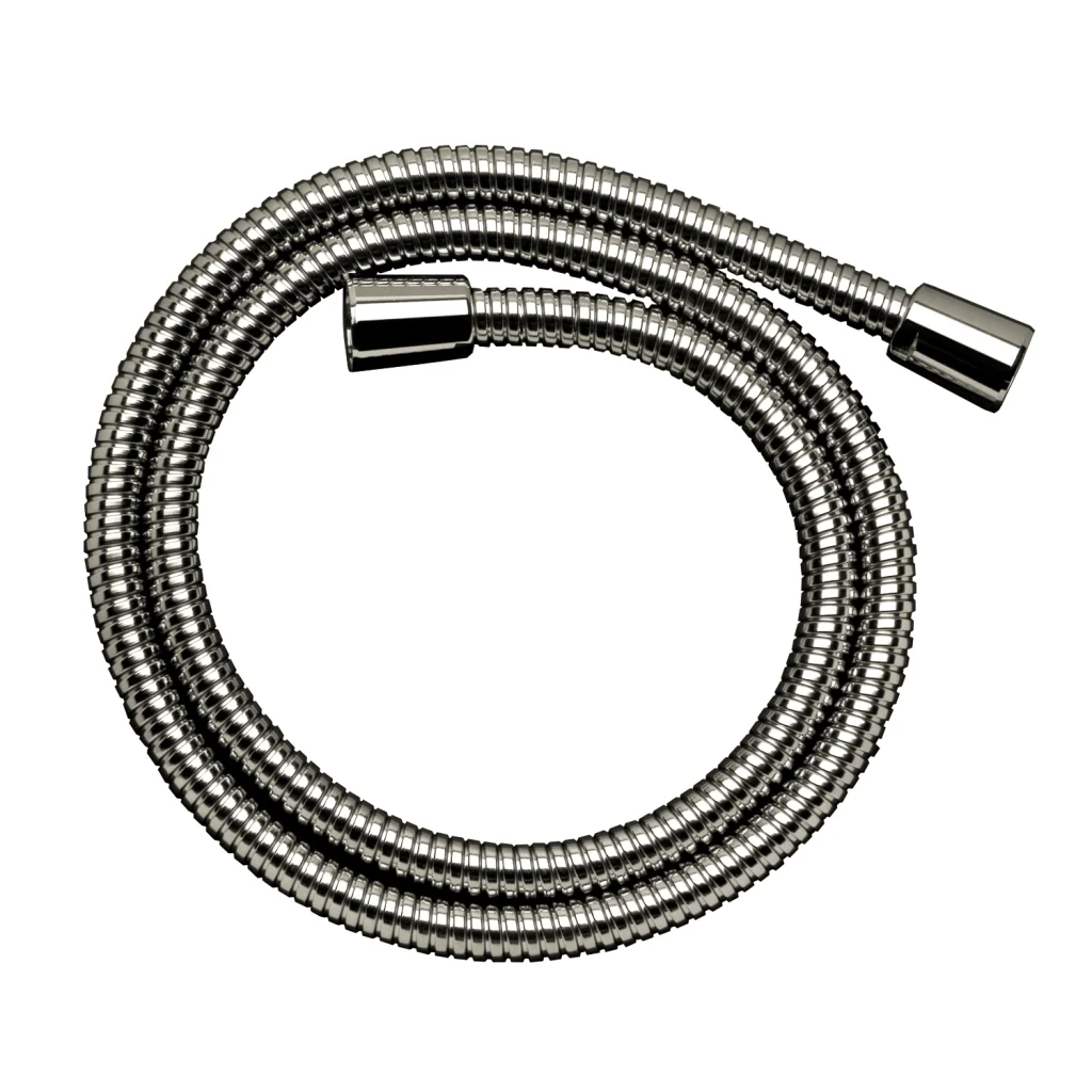Hansgrohe AXOR ShowerSolutions Metallbrauseschlauch Chrom, 1,60 m, beidseitig mit Drehwirbel und konischer Mutter