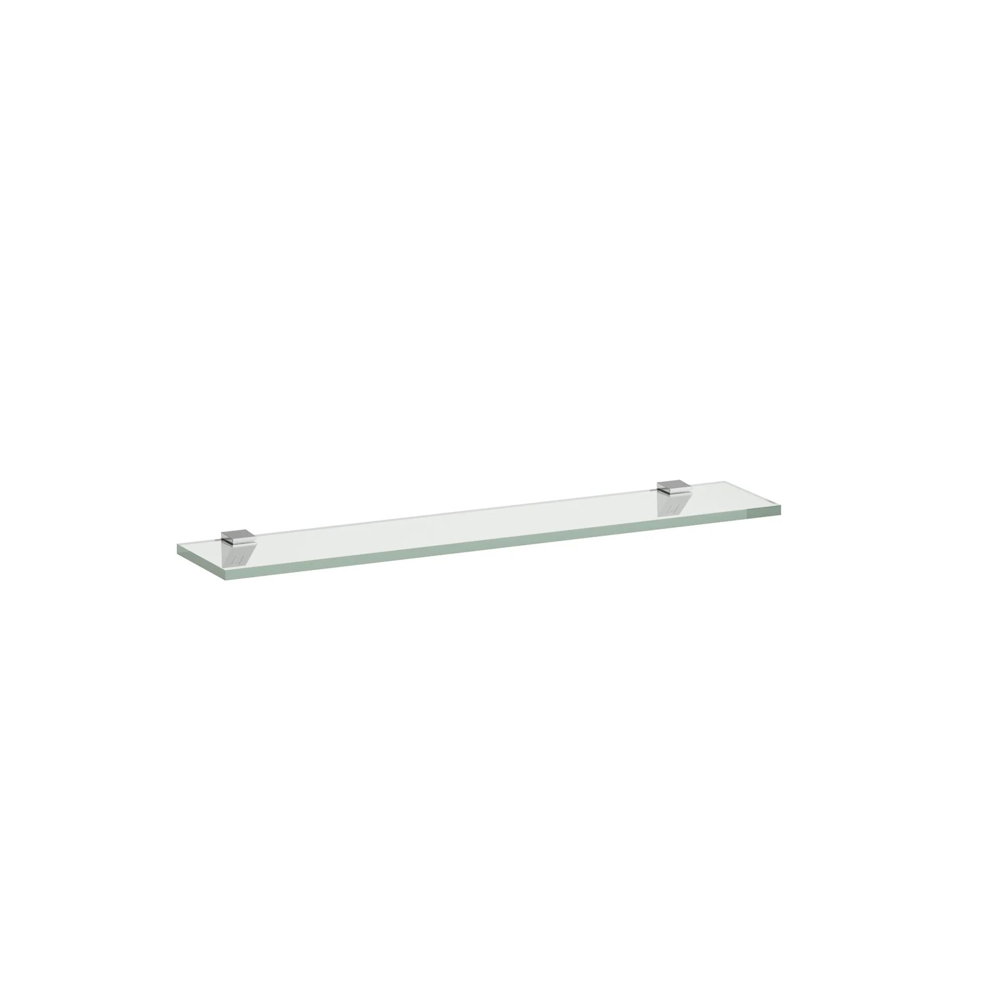 Glasablage FRAME 25 120x600x10 mit 2 Wandbefestigungen silbereloxiert Glasablage FRAME 25 120x600x10 mit 2 Wandbefestigungen silbereloxiert