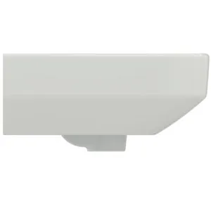 Waschbecken „i.lifeS“ 50 × 38 × 18 cm, Hahnlochposition mittig in Weiß Waschbecken „i.lifeS“ 50 × 38 × 18 cm, Hahnlochposition mittig in Weiß