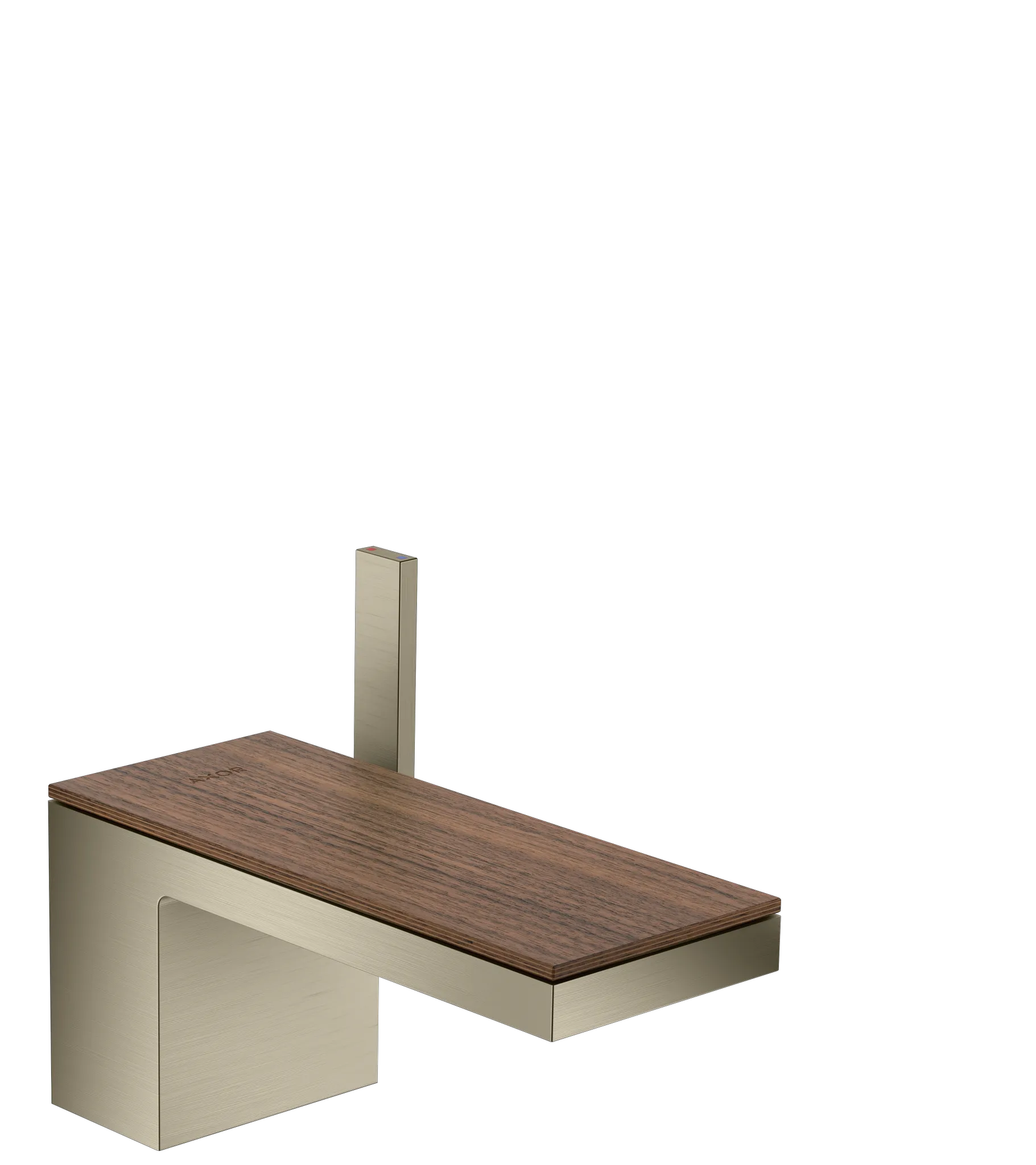 Hansgrohe AXOR MyEdition Mischer mit Platte 200 Amerikanischer Nussbaum Hansgrohe AXOR MyEdition Mischer mit Platte 200 Amerikanischer Nussbaum