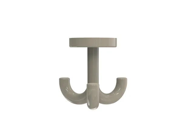 HEWI Dreifachhaken Serie 477, 70mm hoch, Sand