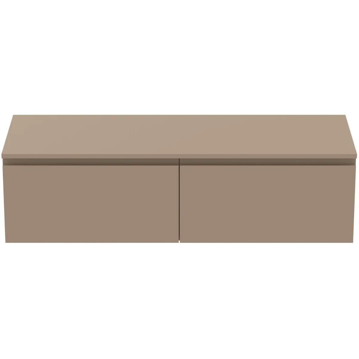 Ideal Standard Waschtischunterschrank „Finesse“ 140,2 × 37,8 × 50,5 cm Greige matt